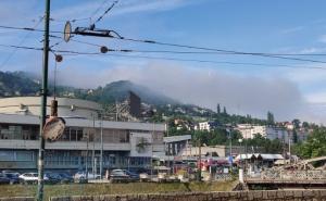 Šta se dešava u Sarajevu: Gusti dim se širi iznad Vraca